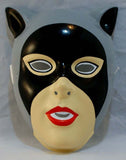 Vintage Catwoman Halloween Mask DC Comics Costume  Batman Animated Collectible