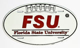 Florida State Seminoles Aluminum Football License Sign Man Cave NCAA FSU