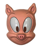 Vintage Hampton J Pig Halloween Mask Collectible Costume Tiny Toons Porky Pig