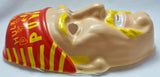 Vintage Hulk Hogan Halloween Mask Collectible 1990s Costume WWF WWE Wrestling Wrestler