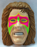 Vintage Ultimate Warrior Halloween Mask WWF Wresting Costume Collectible 1991