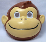 Vintage Curious George Halloween Mask Collectible Rubies Costume Cartoons Monkey