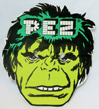 Vintage Incredible Hulk PEZ Halloween Mask Paper Collectible Candy 1980s 80s Marvel Comics