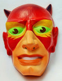 Vintage Daredevil Halloween Mask Dare Devil Collectible Comic Book 1980 Extremely Rare Costume