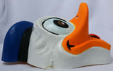 Vintage Donald Duck Halloween Mask Collectible Costume Rare Walt Disney 80s Import Cesar
