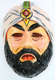 Vintage Zoltar Halloween Mask Collectible 1980s Sheik Wizard Zoltan Genie Costume