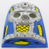 Vintage Knight Halloween Mask Man in the Iron Mask Robot Collectible Costume Blue