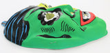 Vintage Vampire Halloween Mask Collectible Rare Vampiro Monster Costume Dracula Green