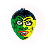 Vintage Vampire Halloween Mask Collectible Rare Vampiro Monster Costume Dracula Green