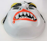 Vintage Dracula Halloween Mask Horror Monster Vampire Creepy Scary Costume Collectible