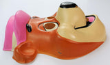 Vintage Yogi Bear Halloween Mask Collectible Hanna Barbera Huckleberry Hound Show Costume