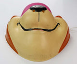 Vintage Yogi Bear Halloween Mask Collectible Hanna Barbera Huckleberry Hound Show Costume