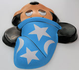 Vintage Mickey Mouse Fantasia Halloween Mask Walt Disney Ben Cooper Collectible Costume