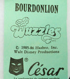 Vintage Walt Disney The Wuzzles Halloween Mask CeSar Costumes Bumblelion