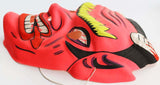 Vintage Devil Halloween Mask Collectible Costume Demon Oni Hannya Monster Bloody Creepy Scary Horror
