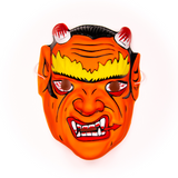 Vintage Devil Halloween Mask Collectible Costume Demon Oni Hannya Monster Bloody Creepy Scary Horror