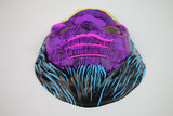 Vintage Purple Monster Halloween Mask Neon Collectible 1980s  Costume Gorilla Ape Y210