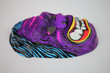 Vintage Purple Monster Halloween Mask Neon Collectible 1980s  Costume Gorilla Ape Y210