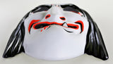 Vintage Witch Halloween Mask White Red Black Collectible Costume Scary Monster