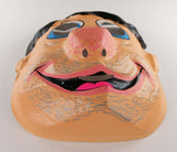 Vintage Fred Flintstone Halloween Mask Hanna Barbera The Flintstones Collectible Costume
