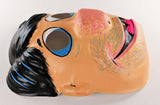 Vintage Fred Flintstone Halloween Mask Hanna Barbera The Flintstones Collectible Costume