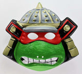 Vintage Teenage Mutant Ninja Turtles In Time Halloween Mask TMNT Michelangelo Ben Cooper Mirage Comics Collectible