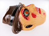 Vintage Freddy Krueger Halloween Mask Nightmare on Elm Street Horror Slasher Movie Monster Collectible Costume