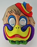 Vintage Clown Monkey Duck Halloween Mask Collectible Costume Animal