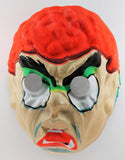 Vintage Evil Brain Monster Halloween Mask Collectible Costume 1960s Creepy