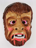 Vintage Werewolf Halloween Mask Cesar Collectible Wolf Man Curse of the Werewolf Monster Costume
