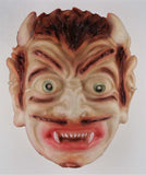 Vintage Devil Halloween Mask Demon Collectible 1960s Rare Costume
