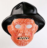 Vintage Freddy Krueger Halloween Mask Nightmare on Elm Street Collectible 1987 Costume