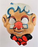 Vintage Old Lady Halloween Mask Collectible 60s Costume Collegeville 1960s  Woman