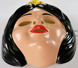 Vintage Snow White Halloween Mask Disney Collectible 1992 Seven Dwarves Costume Princess