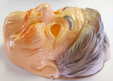 Vintage Old Woman Halloween Mask 1980 Grandma Collectible Costume Rare 100