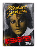 Vintage Michael Jackson Series 1 1984 Topps Trading Cards ONE Wax Pack Music Movie