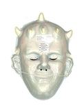 Vintage Darth Maul CHILD Size Halloween Mask Star Wars Collectible Costume