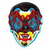 Vintage Vampire Bat Halloween Mask Collectible Costume Rare Horror Monster Vampiro Bat Dracula