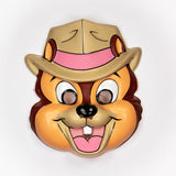 Vintage Chip Halloween Mask Dale Rescue Rangers Collectible Costume Ben Cooper