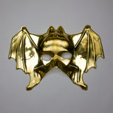 Golden Bat Halloween Mask Masquerade Festival Gold Collectible Costume