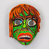 Vintage Shock Monster Zombie Halloween Mask Collectible Costume Halco