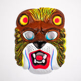 Vintage Lion Halloween Mask Collectible Costume Monster Zoo Animals Jungle Cat