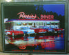 Rosie's Diner Tin Sign Classic Chevy Ford Cars Garage Man Cave Business
