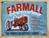 Farmall International Harvester Tin Sign Farm Tractor Country Garage Barn IH