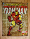 The Invincible Iron Man Tin Metal Sign Marvel Comics Avengers Bar Stark Hulk
