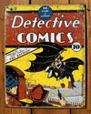 Detective Comics no. 27 Batman Tin Sign DC Comic Book Joker Dark Knight