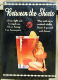 Between The Sheets Mix Drink Tin Sign Bar Garage Pin Up Girl Man Cave Alcohol