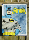 Batman DC Comics Tin Metal Sign Comic Book Superhero Mancave Retro