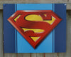 Superman Logo DC Comics Tin Sign Comic Book Superhero Man Cave Clark Kent NY