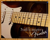 Fender Guitar Built to Inspire Tin Sign Telecaster Amp Stratocaster Strat D106